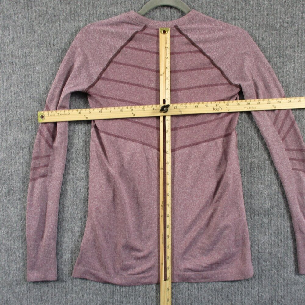 Oiselle Shirt Womens Small Pink Birds Of A Feather Running Long Sleeve Athletic - Picture 12 of 14